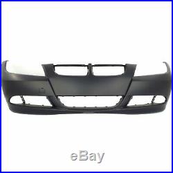 Front Bumper Cover For 2006 BMW 325i with fog lamp holes 2007-2008 328i Primed