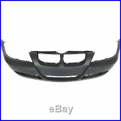 Front Bumper Cover For 2006 BMW 325i with fog lamp holes 2007-2008 328i Primed