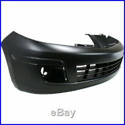 Front Bumper Cover For 2007-2012 Nissan Versa with fog lamp holes Primed