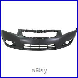 Front Bumper Cover For 2011-2014 Chevy Cruze with fog lamp holes Primed