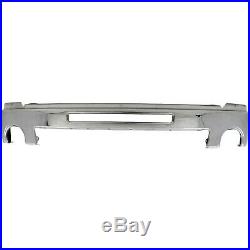 Front Bumper For 2007-2013 GMC Sierra 1500 Chrome Steel with air intake hole