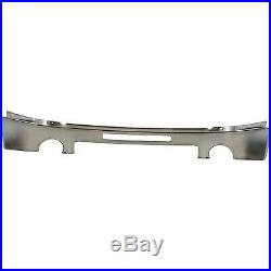 Front Bumper For 2007-2013 GMC Sierra 1500 Chrome Steel with air intake hole