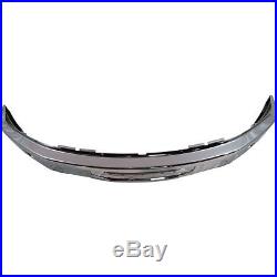 Front Bumper For 2009-2014 Ford F-150 Chrome Steel For Models with Fog Lights