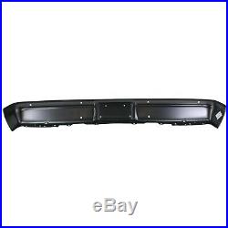 Front Bumper For 83-86 Chevrolet C10 Painted Black Steel
