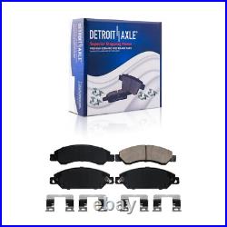 Front Drilled Rotors Brake Pads for Silverado Sierra 1500 withHeavy Duty Hand Soap