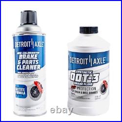 Front Drilled Rotors Brake Pads for Silverado Sierra 1500 withHeavy Duty Hand Soap