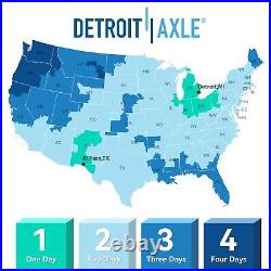 Front Drilled and Slotted Rotors Brake Pads for Dodge Ram 1500 Chrysler Aspen