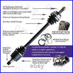 Front LH & RH Pair CV Axle Shaft for Mitsubishi Lancer Sp. Ralliart 2.4L 2004-06