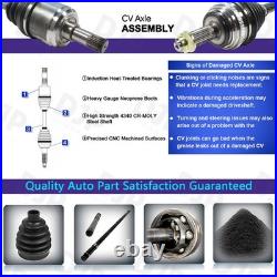 Front LH & RH Pair CV Axle Shaft for Mitsubishi Lancer Sp. Ralliart 2.4L 2004-06