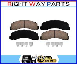 Front & Rear Drilled Rotors Ceramic Brake Pads for 2012 2020 Ford F-150 6 LUGS