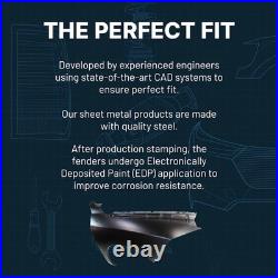 Front Right Passenger Side Fender Primed For 2008-2014 Mercedes Benz C-Class