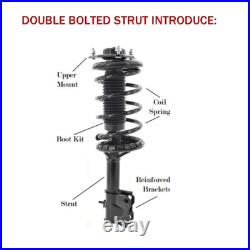Front Struts Rear Shocks For 2005-21 4WD 3.8L 4.0L Nissan Frontier