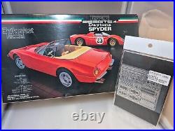 Fujimi 1/24 Ferrari 365GTB/4 Daytona Spyder Enthusiast Model with Etching Parts