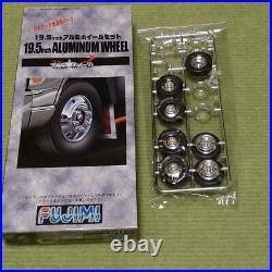 Fujimi Truck Plastic Model Parts 19.5 Inches Aluminum Wheelset