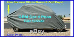 GEM Car Parts, Economy Car Cover, Fits 4 Passenger Models