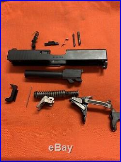 GLOCK OEM GEN 4 G 23 COMPLETE Slide and lower parts, night sights late model