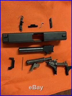 GLOCK OEM GEN 4 G 23 COMPLETE Slide and lower parts, night sights late model