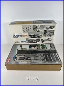 GUNZE SANGYO TRIUMPH TR2 Le Mans 1/24 Model Kit #5154000 Open Box Sealed Parts