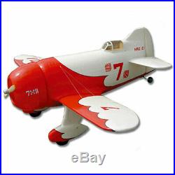 Gee Bee 1036mm Fiberglass Wood RC Model Airplane Sporter ARF without e-Part