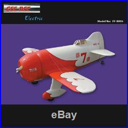Gee Bee 1036mm Fiberglass Wood RC Model Airplane Sporter ARF without e-Part