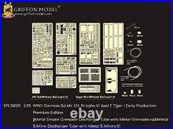 Griffon Model World WarII German Tiger I Early-type Model kit Parts Premium Set