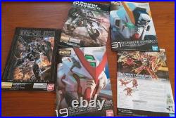 Gundam Model Kit Lot. (for Parts Or Repairs, Incomplete) Read Description