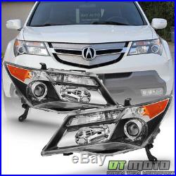 HID Model 2007-2009 Acura MDX Headlights without Adaptive Headlamps Left+Right