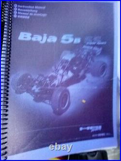 HPI Baja 5B Super Sport Parts Lot, Akira Kog Rc Model Car Nitro 1/5 Chassis