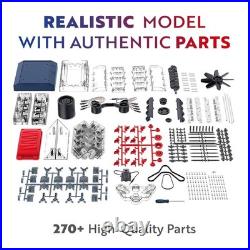Hands-On V8 Engine Model Kit Educational STEM Toy