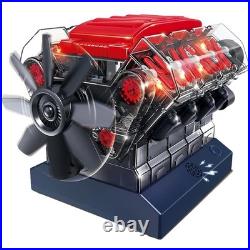 Hands-On V8 Engine Model Kit Educational STEM Toy