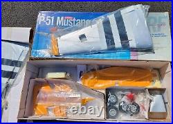 Hangar 9 P-51D PTS R/C Airplane Kit HAN2845 Unbuilt Read Description