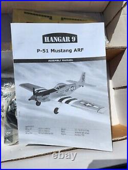 Hangar 9 P-51D PTS R/C Airplane Kit HAN2845 Unbuilt Read Description