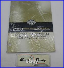 Harley Davidson Official Factory 2000 Dyna Glide Model Parts Catalog 99439-00A