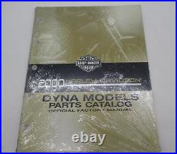 Harley Davidson Official Factory 2000 Dyna Glide Model Parts Catalog 99439-00A