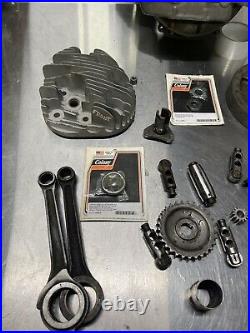 Harley Davidson WLA Basket Case Engine Motor WL W Model Cases Cylinders Parts