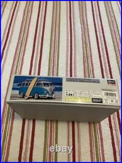 Hasegawa 1/24 Volkswagen Type2 Micro Bus (1963) Withsurfboard New Sealed Parts