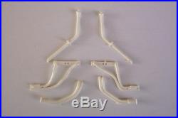 Headers w Exhaust Pipes ONLY AMT 125 fm Chevy Small Block Motor Model Car Parts