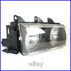 Headlight Set For 98-99 BMW 323i 96-99 328i Driver & Passenger Side with bulb