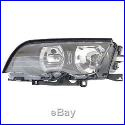 Headlights Headlamps Left & Right Lamp Pair Set for BMW 3 Sedan Series