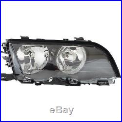 Headlights Headlamps Left & Right Lamp Pair Set for BMW 3 Sedan Series