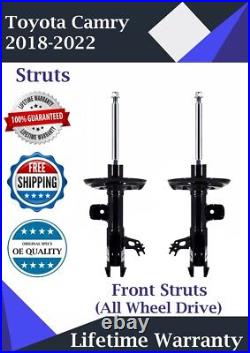 High Quality OE Front Struts For 2018-2022 Toyota Camry AWD Lifetime Warranty