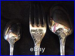 Homemaker Christofle 49 Parts Model Marly Silver Plate Silver Silber