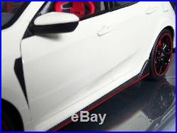 Honda CIVIC 118 Model Type-r LCD Die Cast White Opening Parts Detailed Model