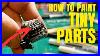How To Paint Tiny Parts Model Car Techniques