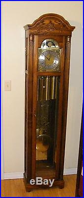 Howard Miller Van Reypen Grandfather Clock Model 610-672 For Repair Or Parts