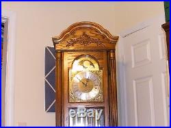 Howard Miller Van Reypen Grandfather Clock Model 610-672 For Repair Or Parts