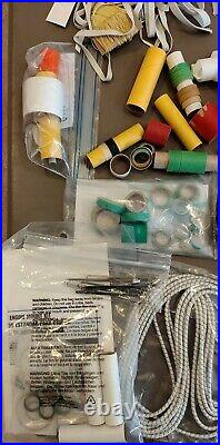 Huge LOT Model Rocket Parts Tubes, Cones, Couplers, Chutes, Rings, Mounts, etc