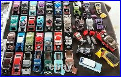 Huge Parts Yard 124/125 Scale Model + Used Car Lot Built/Partials