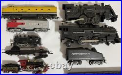 Huge Vintage Lot Model Train Parts Tracks Locomotives Cars Accessories HO+