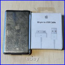 IPod ModelA1238 7thGen 160GB Turns On Bad Hard Drive Parts/Repair Only Read Blw